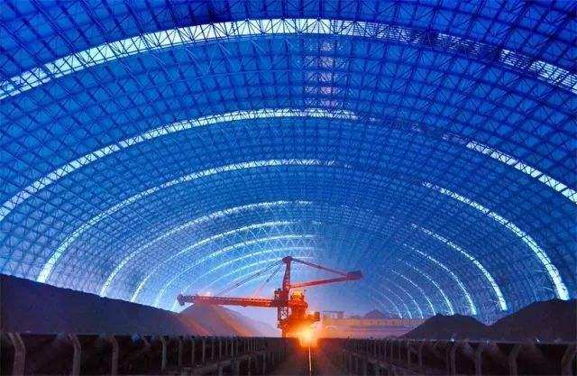 大庆亿优钢构工程师为您解析原料场封闭技术的特点和类型